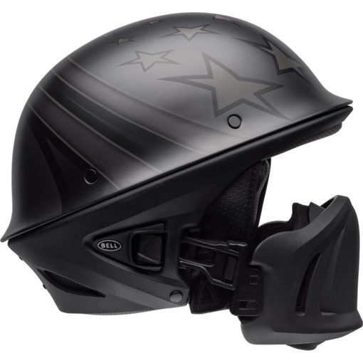 Bell Rogue Motorcycle Half Helmet Honor Matte Titanium Black