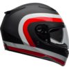 Stock image of Bell RS-2 Motorcycle Full Face Helmet Crave Matte/Gloss Black/White/Red product