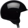 Stock image of Bell Scout Air Motorcycle Open Face and 3/4 Helmet Gloss Black product