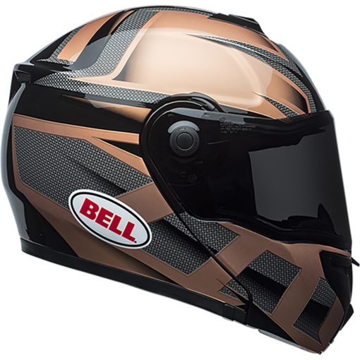 Bell SRT Modular Motorcycle Modular Helmet Predator Gloss Copper/Black