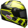 Stock image of Bell SRT Modular Motorcycle Modular Helmet Predator Gloss Hi-Viz Green/Black product