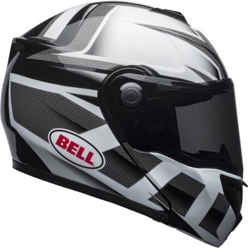 Bell SRT Modular Motorcycle Modular Helmet Predator Gloss White/Black