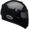 Stock image of Bell SRT Motorcycle Full Face Helmet Gloss Black product