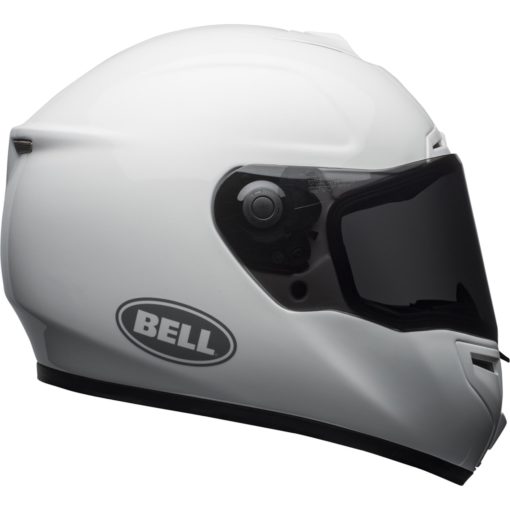 Bell SRT Motorcycle Full Face Helmet Gloss White