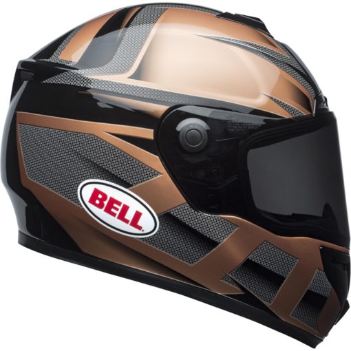 Bell SRT Motorcycle Full Face Helmet Predator Gloss Copper/Black