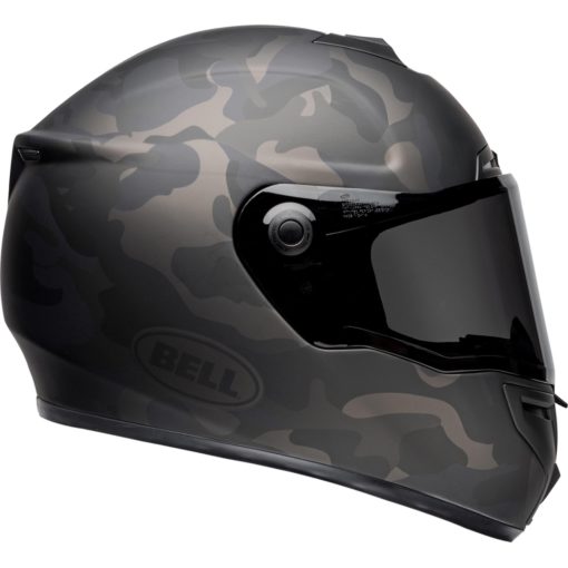 Bell SRT Motorcycle Full Face Helmet Stealth Matte Black Camo