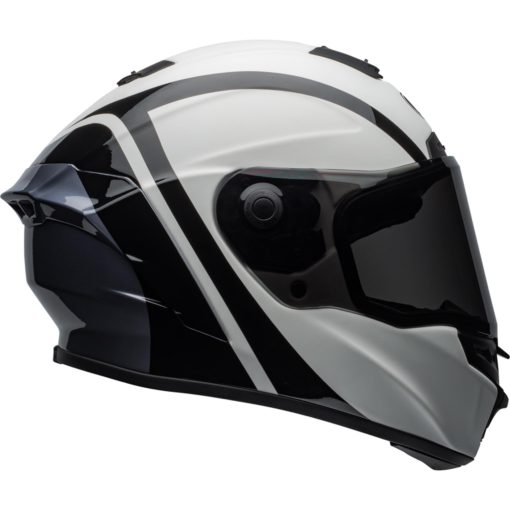 Bell Star MIPS Motorcycle Full Face Helmet Tantrum Matte/Gloss White/Black/Titanium