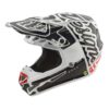 Stock image of Troy Lee Designs SE4 POLYACRYLITE HELMET W/MIPS FACTORY WHITE SMALL product