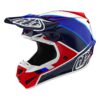 Stock image of Troy Lee Designs SE4 POLYACRYLITE HELMET W/MIPS BETA RED / BLUE product