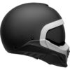 Stock image of Bell Broozer Motorcycle Full Face Helmet Cranium Matte Black/White product