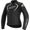 Stock image of Alpinestars Stella Jaws Perforated Leather Jacket Motorcycle Jackets product
