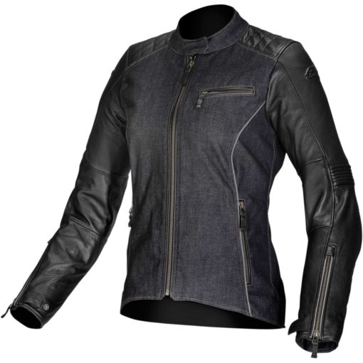 Alpinestars Stella Renee Denim/Leather Jacket Motorcycle Jackets