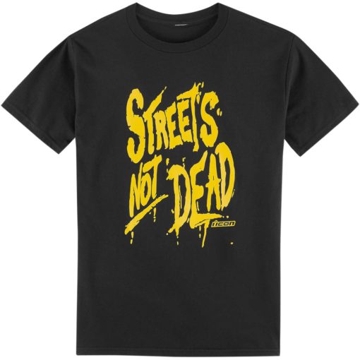 Icon Motorcycle Streets Not Dead T-Shirt