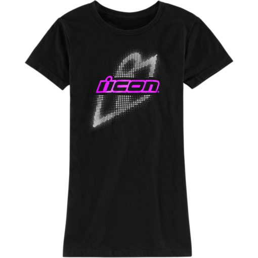 Icon Motorcycle Women’s Sparkle Slant T-Shirt