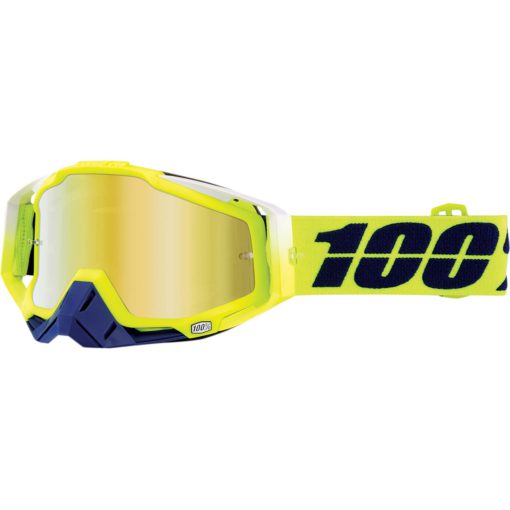 100% Racecraft Goggles — Mirrored Lens