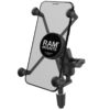 Stock image of RAM X-Grip Large Phone Mount with Motorcycle Fork Stem Base product