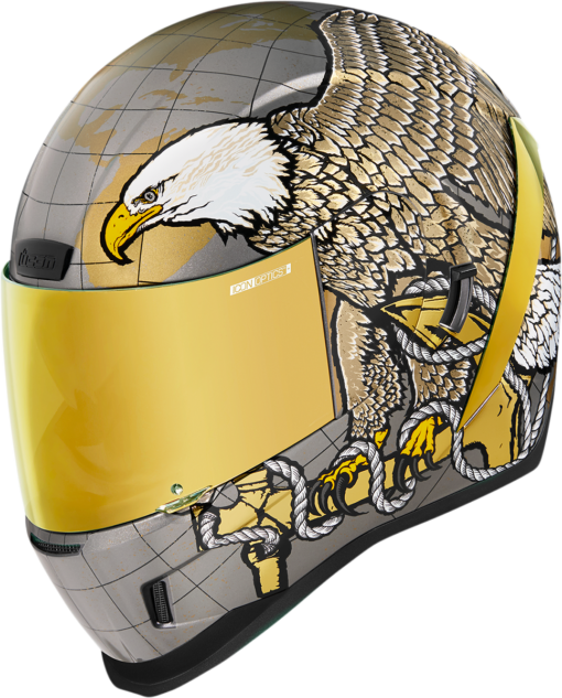 ICON Airform™ Helmet – Semper Fi – Gold