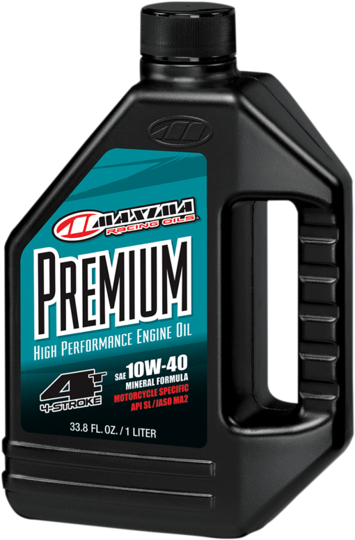 MAXIMA RACING OIL Premium High Performance Mineral 4T Engine Oil – 10W40 – 1 liter