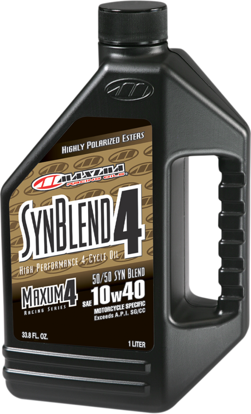 MAXIMA RACING OIL SynBlend Semi-Synthetic Oil – 10W40 – 1 liter
