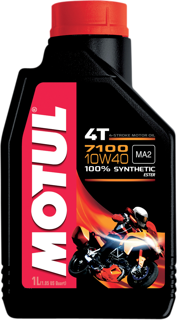MOTUL 7100 4T Synthetic Motorcycle Oil – 10W-40 – 1L
