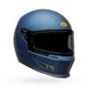 Stock image of Bell Eliminator Motorcycle Street Helmet Vanish Matte Blue/Yellow product