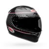 Stock image of Bell Qualifier DLX MIPS Motorcycle Street Helmet Breadwinner Gloss Black/White product