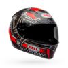 Stock image of Bell Qualifier DLX MIPS Motorcycle Street Helmet Isle of Man 2020 Gloss Red/Black/White product