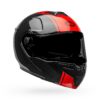 Stock image of Bell SRT Modular Motorcycle Street Helmet Ribbon Gloss Black/Red product