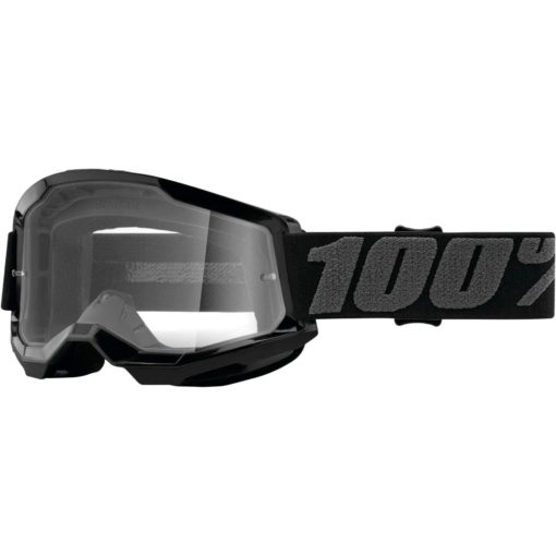 100% Strata 2 Off Road Goggles – Clear Lens