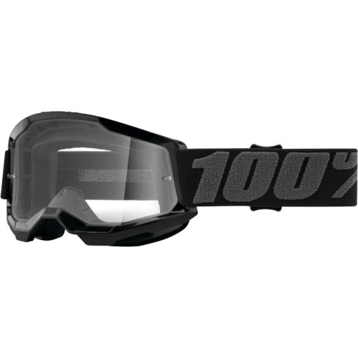 100% Strata Jr. 2 Off Road Goggles – Clear Lens