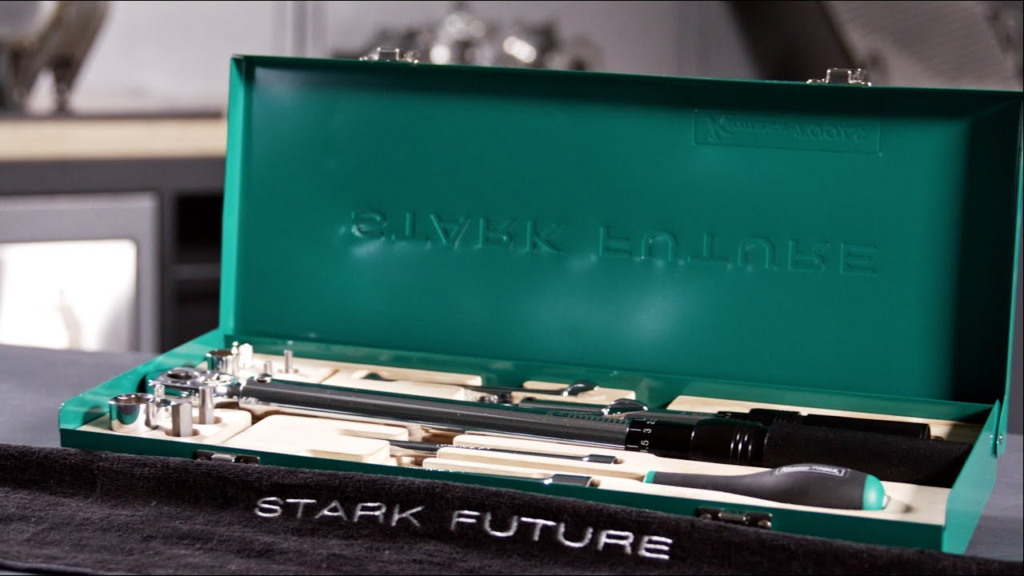 Stock image of Stark toolkit, included with purchase