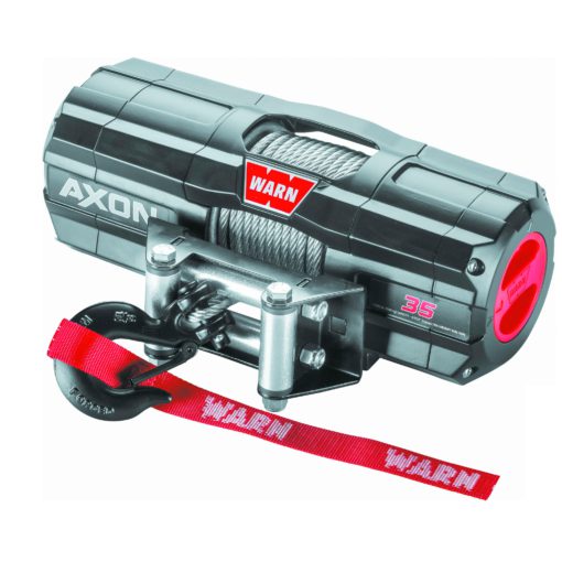 Warn Axon 3500 Winch With Wire Rope