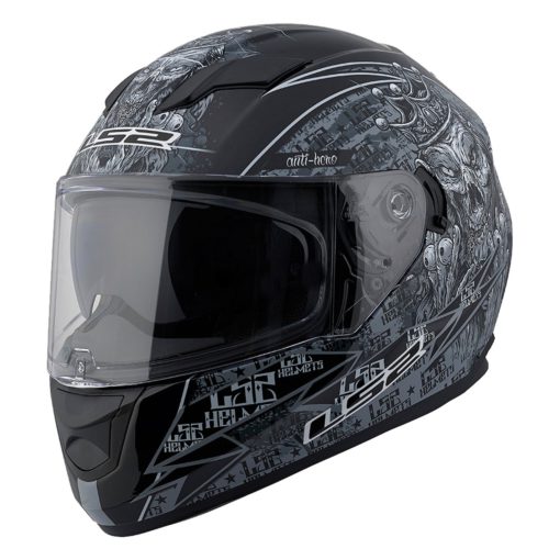 LS2 Helmets Stream Anti-Hero Motorcycle Full Face Helmet