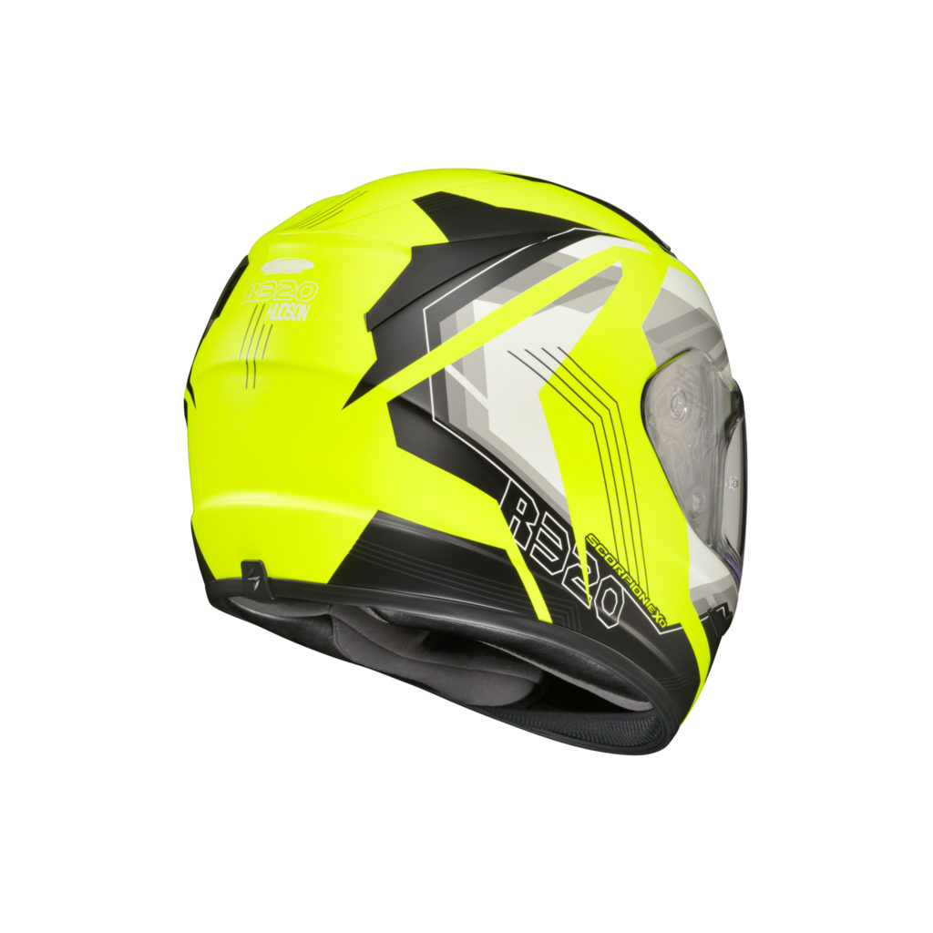 CASCO SCORPION EXO 390 BOOST BLANCO CON ROJO