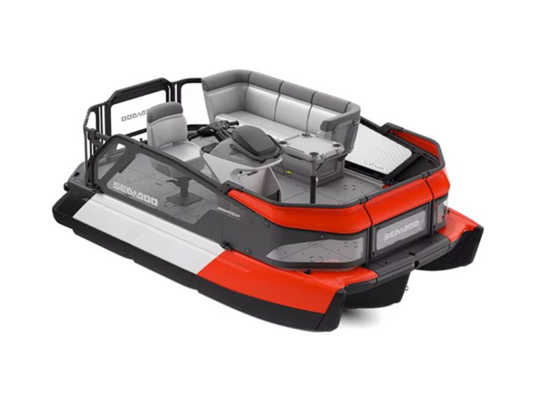 Sporty Electric Pontoon Boats With Accessories For Leisure 