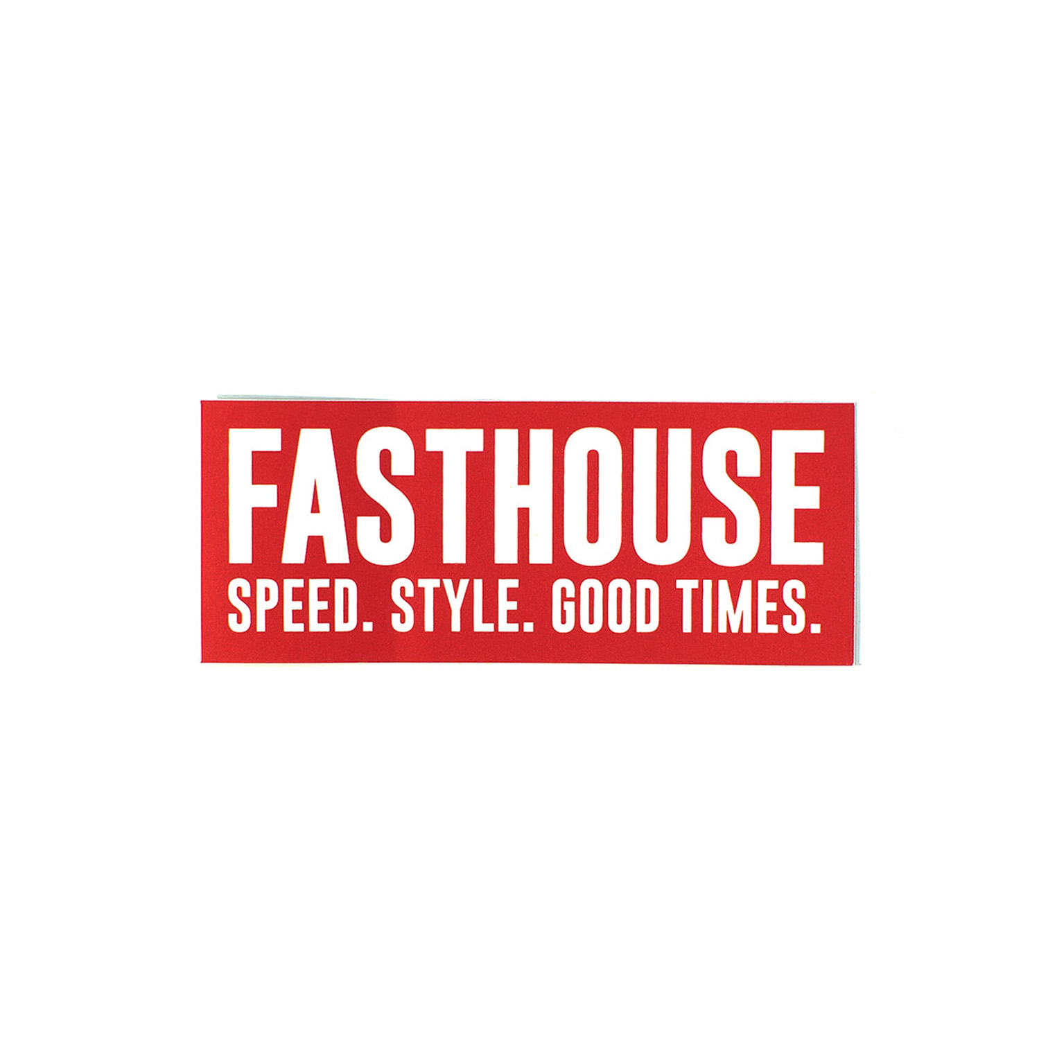 Fasthouse Red Good Times Sticker – Richmond Honda House