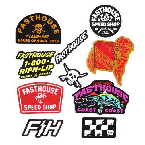 Fasthouse Summer ’24 Decal 10-Pack