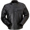 Stock image of Z1R Deagle Leather Jacket product