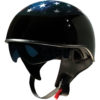 Stock image of Z1R Vagrant USA Skull Helmet product