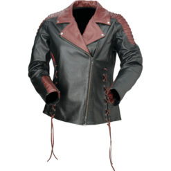 Z1R Women’s Combiner Leather Jacket