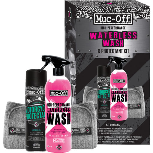 Muc-Off Motorcycle Waterless Wash & Protectant Kit