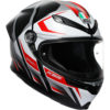 Matte Black/White/Red