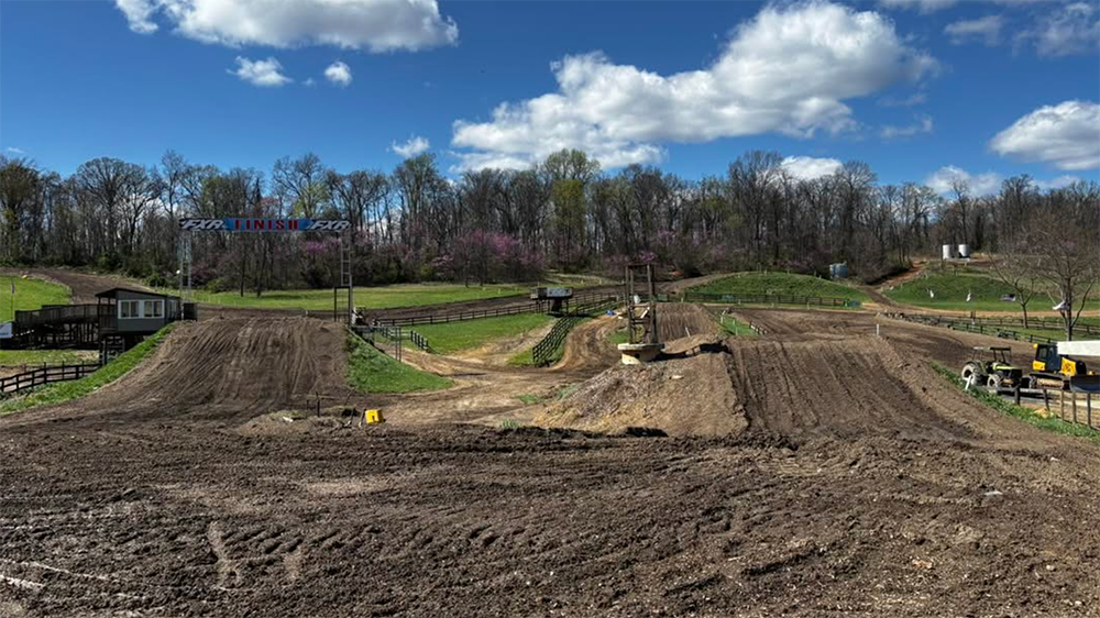 image of part of the motorcross track at tomahawk trails via facebook page