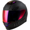 Matte Black/Purple Chrome